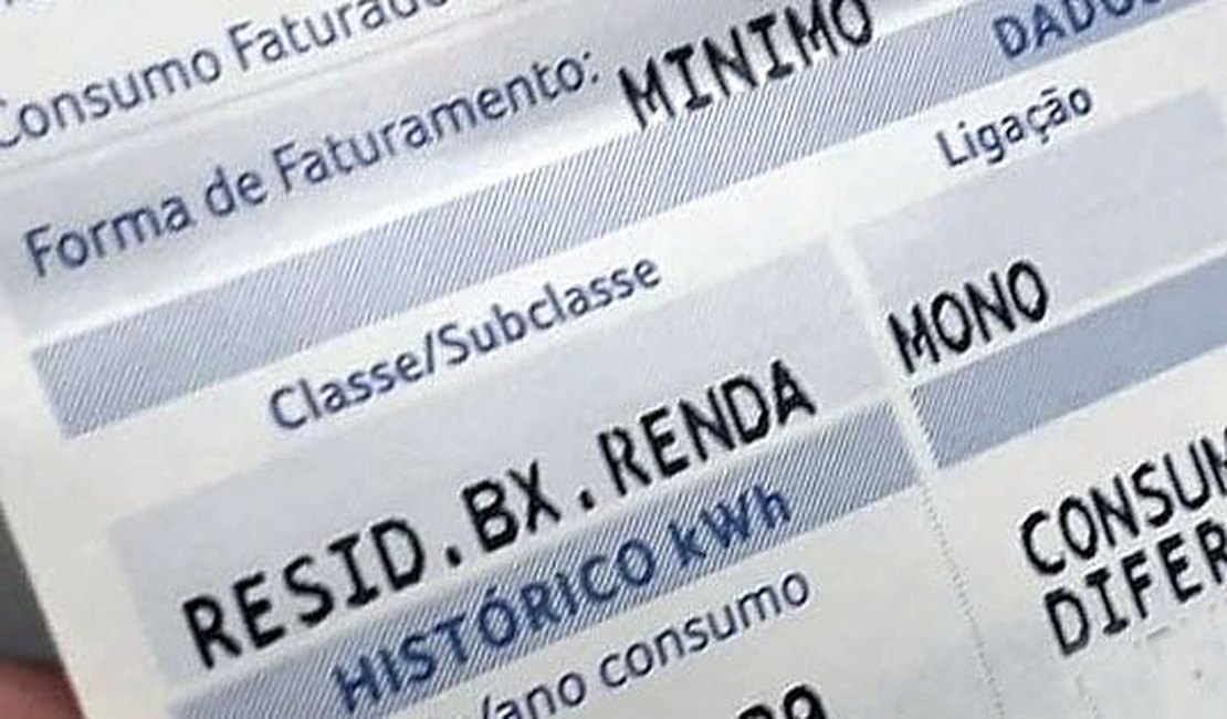 Isenção de tarifa de energia já está valendo para clientes de baixa renda