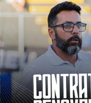 Diretoria do ASA anuncia renovação de contrato com o técnico Rodrigo Fonseca até o fim da Série D