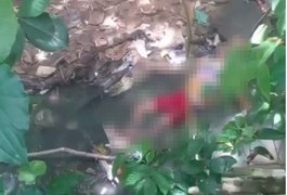 Polícia diz que homem achado morto em córrego foi vítima de armação