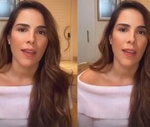 Após sumiço, Wanessa Camargo reaparece com uma carta misteriosa