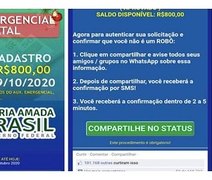 Abono emergencial de Natal é golpe; veja como se proteger