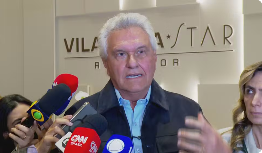 Caiado deixa hospital após pneumonia e diz que retomará campanha com agenda reduzida