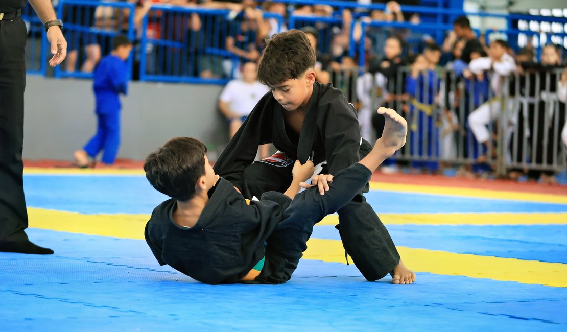 Atletas de Quebrangulo se destacam na I etapa do circuito da Liga Alagoana de Jiu-jitsu em Maceió