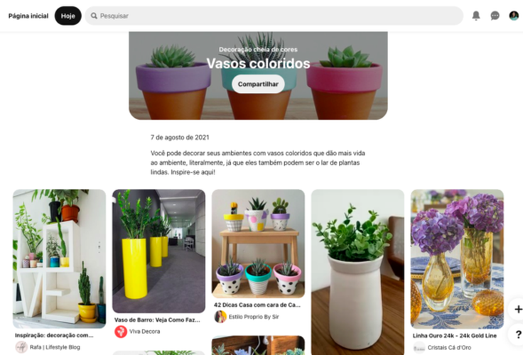 Como encontrar ideias diferentes no Pinterest todos os dias