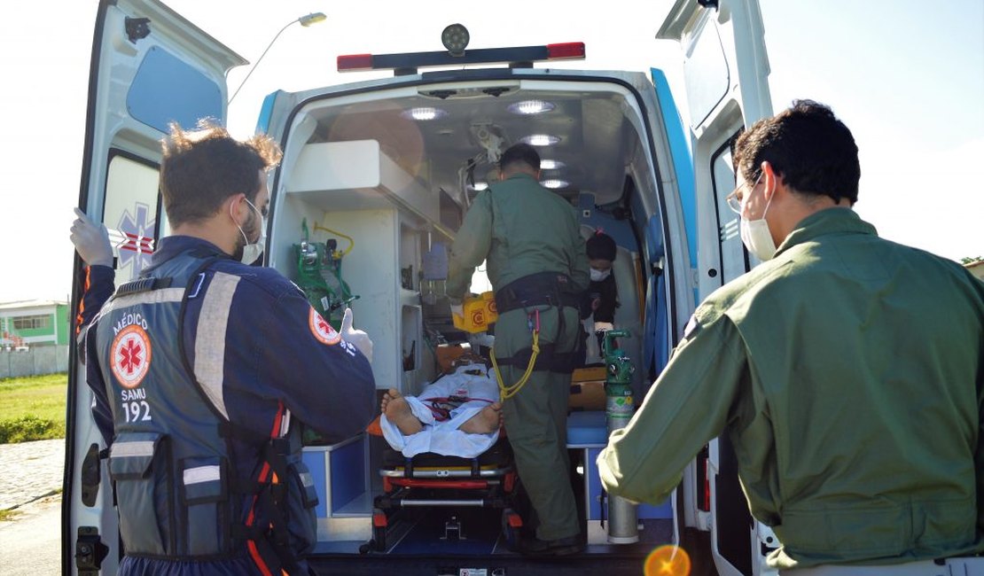 Acidentes de trânsito são as ocorrências mais atendidas pelo Samu em Alagoas