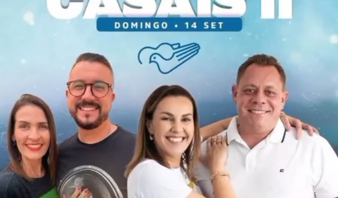 Com palestras de integrantes da Canção Nova, II Aprofundamento para Casais será realizado neste domingo (14), em Arapiraca