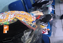 Após denúncia, operação apreende 168 peças de roupas roubadas, em Arapiraca