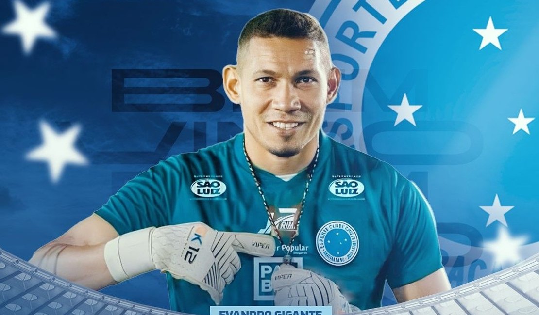 Cruzeiro de Arapiraca anuncia o goleiro Evandro Gigante como reforço