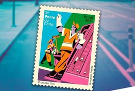 Correios lança selo em homenagem aos garis