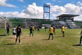 Elenco do Coruripe está pronto para o primeiro jogo da semifinal do Alagoano Sub-20