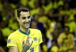 Douglas Souza, da seleção brasileira de vôlei, deixa clube e deve participar do BBB 22