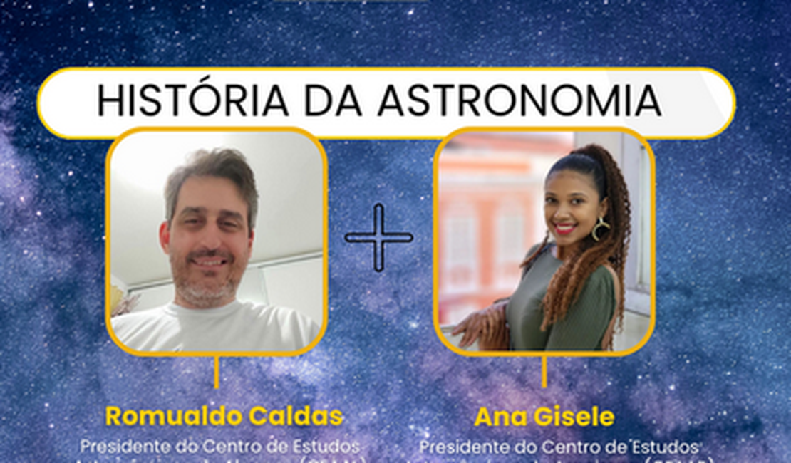 Curso de Introdução à Astronomia para estudantes e servidores do Ifal Arapiraca abre inscrições