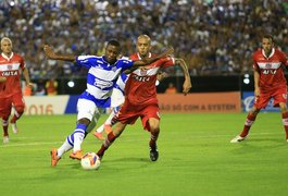 CRB x CSA se enfrentam no segundo clássico do ano, na tarde de hoje (13)