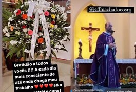 Corpo de Jeff Machado é velado; cães do ator prestam homenagem