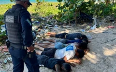 Suspeitos de tráfico presos em Maceió