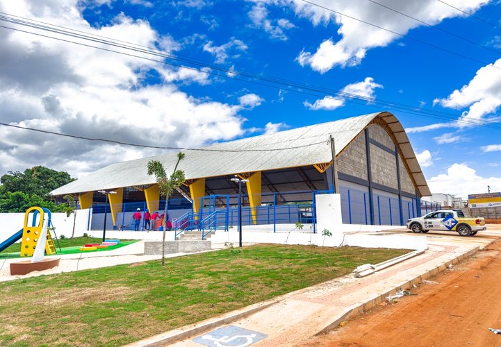 Inauguração de Ginásio de Esportes na Baixa da Onça