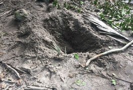 Corpo é encontrado em cova rasa em Maceió