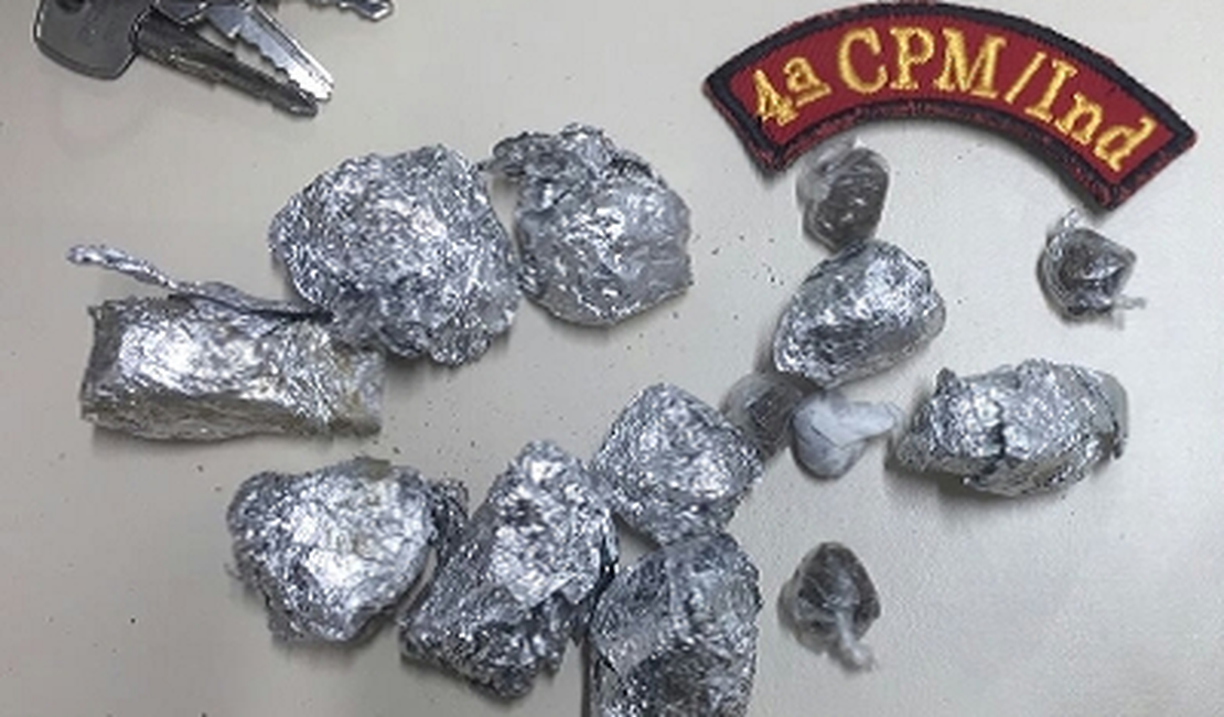 Força Tarefa prende suspeito de tráfico de drogas em Cajueiro