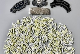 Em Arapiraca, homem é preso ao ser flagrado transportando drogas em motocicleta