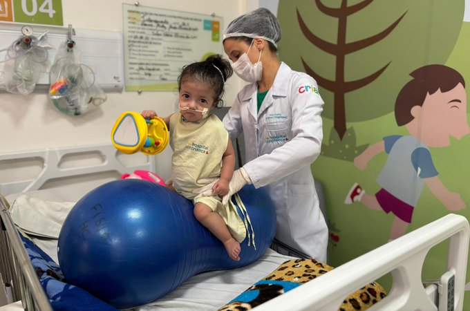 Terapia ocupacional transforma vidas de pacientes internados no Hospital da Criança de Alagoas