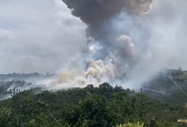 Grande explosão na parte alta de Maceió assusta populares