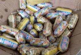 Vigilância Sanitária apreende alimentos vencidos em Palmeira dos Índios