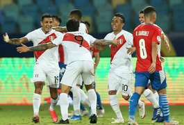 Após 3 a 3 no tempo normal, Peru vence o Paraguai nos pênaltis e avança na Copa América 2021