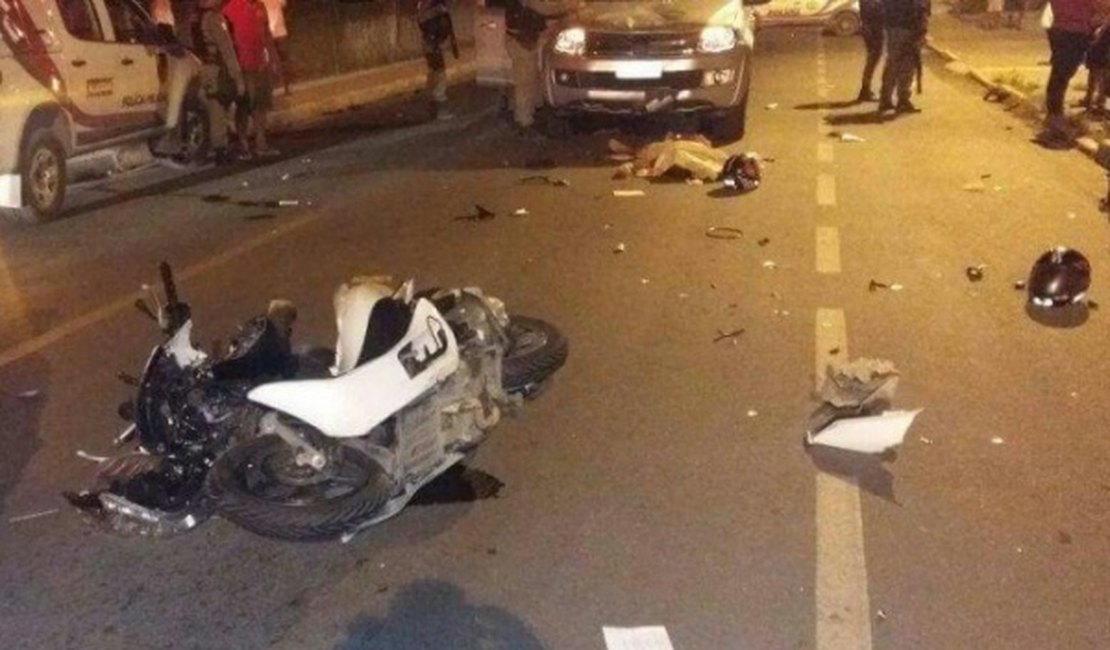 Condutor embriagado provoca acidente, mata motociclista e deixa criança ferida, em Maceió