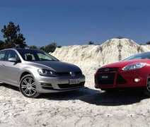 Tira-teima hatches médios: VW Golf 1.4 TSI Highline ou Ford Focus 2.0 Titanium?
