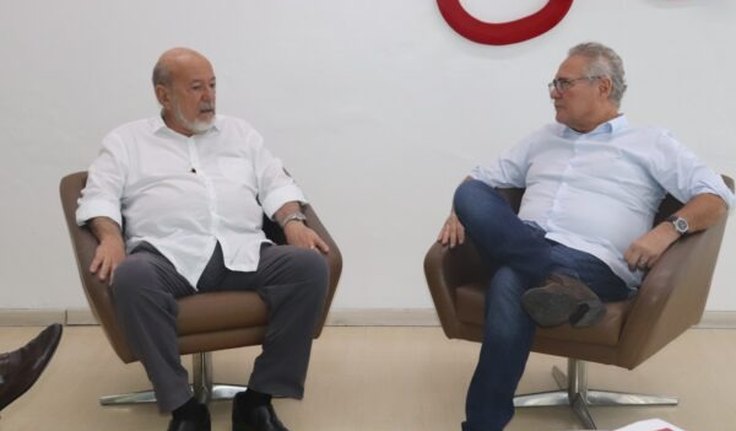 Carlos Lyra se reúne com senador Renan Calheiros para diálogo sobre a Braskem