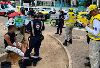 Ronda no Bairro prende motociclista embriagado após atropelamento em Maceió