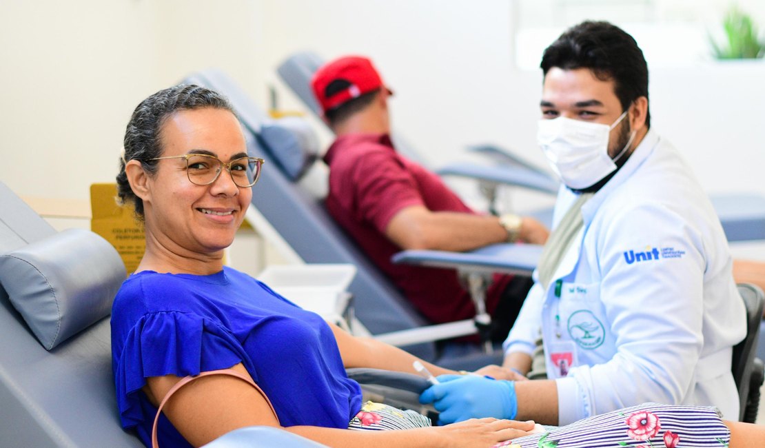 Hemoal leva equipe itinerante para coletar sangue em Coruripe nesta quinta-feira