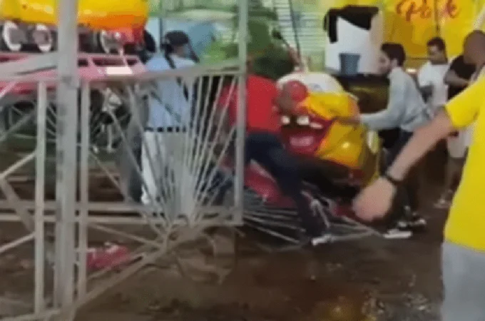 Acidente em brinquedo de parque de diversões deixa um morto e três feridos