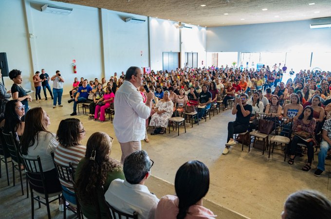 Professores e técnicos da Educação participam, nesta segunda, da edição 2025.2 da Jornada Pedagógica