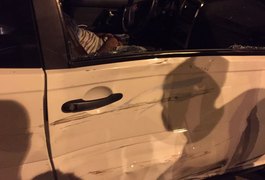 Acidente de trânsito deixa dois feridos em Arapiraca