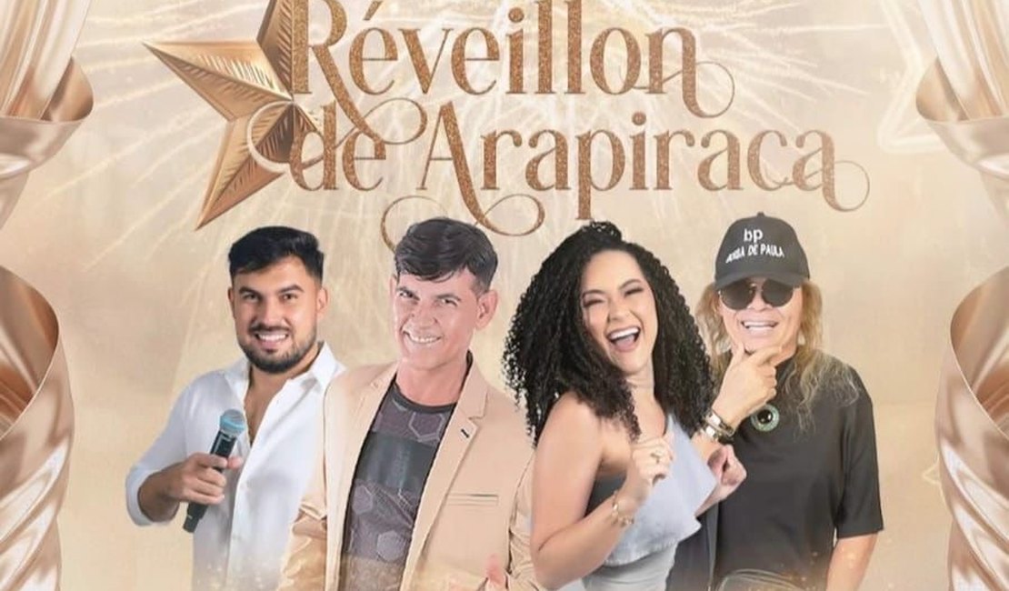 Réveillon de Arapiraca terá shows musicais e queima de fogos no Bosque das Arapiracas