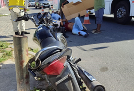 Motociclista fica ferido após acidente em Maceió