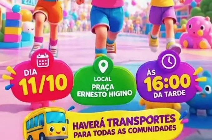 Prefeitura prepara domingo especial para as crianças com o “Coité Kids”