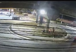 Polícia Civil identifica adolescentes suspeitos de incêndio criminoso em viaduto de Maceió