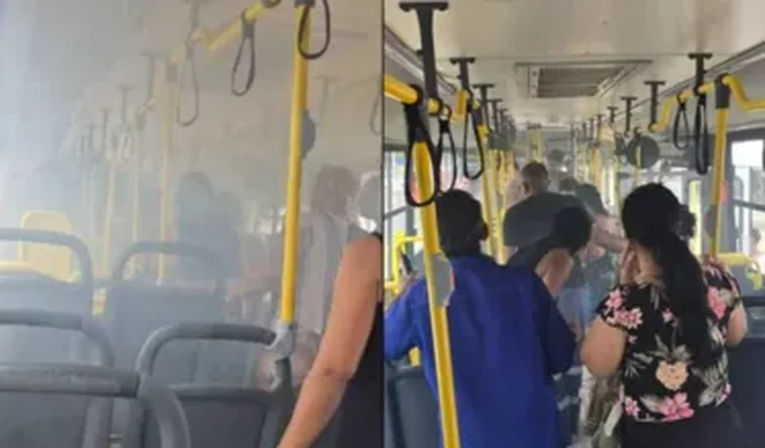 Celular explode no bolso de passageira dentro de ônibus