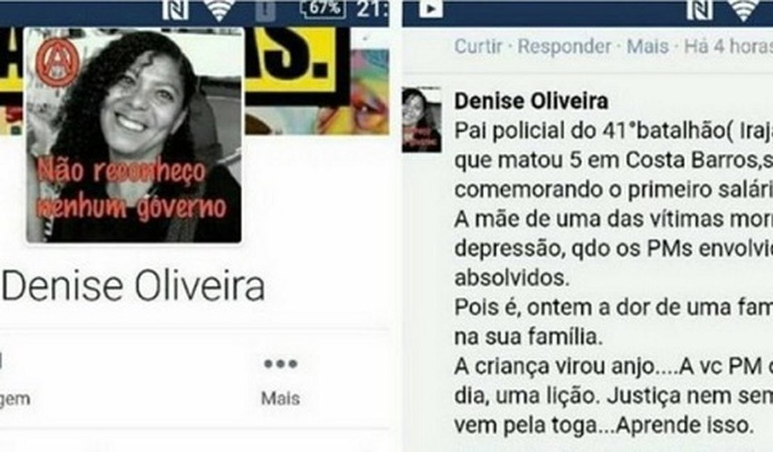 Autora de post sobre morte de Sophia é dona de outros comentários polêmicos: ‘Que morram!’