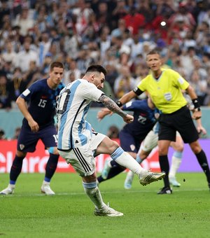 Com show de Messi, Argentina vence a Croácia por 3 a 0 e é finalista da Copa