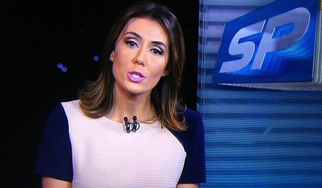 Alagoana Michelle Barros estreia na bancada do SP TV da Globo - Já é notícia