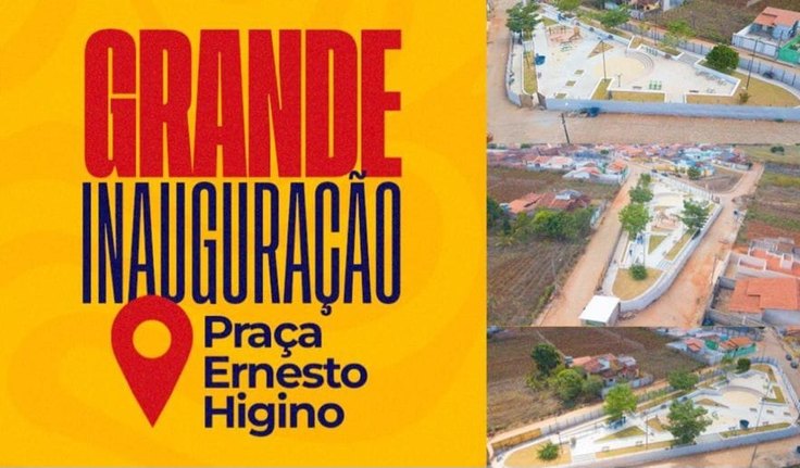 Prefeitura de Coité do Nóia inaugura Praça Ernesto Higino, novo espaço de lazer da cidade