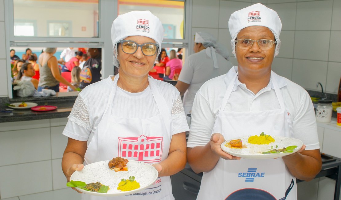 Receita inovadora vence etapa Penedo do Concurso de Merendeiras do Sebrae Alagoas