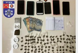 Homem é preso e menor apreendido suspeitos de homicídio e tráfico no Agreste