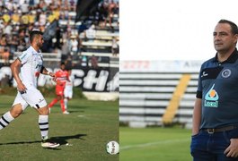 Zagueiro Willames José e técnico Foiani são os representantes do ASA na seleção da rodada