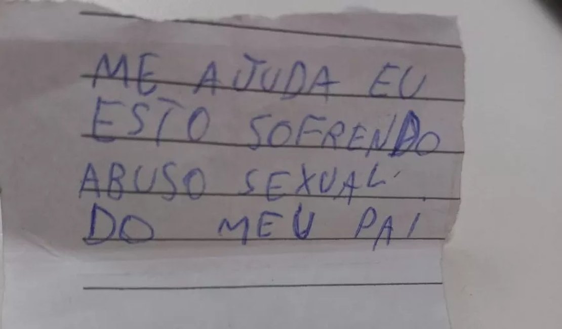 Menina que escreveu bilhete relatando abuso sexual em SC sofria violência desde o início do ano