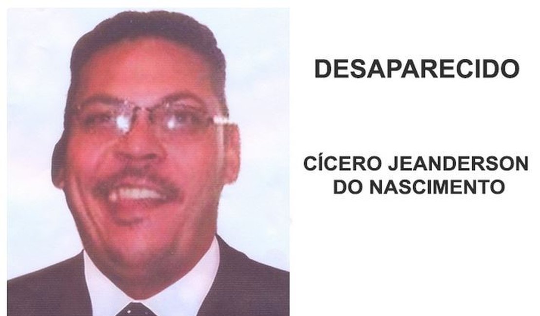 Polícia Civil divulga foto de alagoano desaparecido