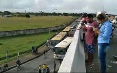 Manifestação a favor de Bolsonaro